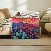 Desert Bloom, Magenta Mountains
