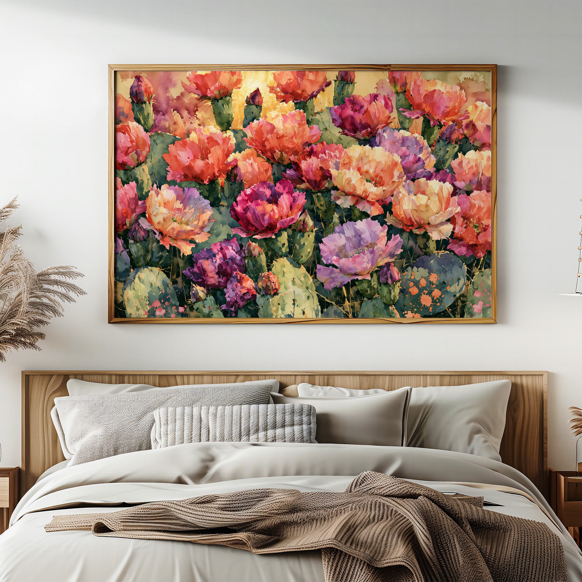 Cactus Blossoms, Full Bloom