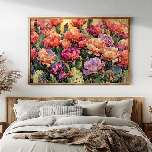 Cactus Blossoms, Full Bloom