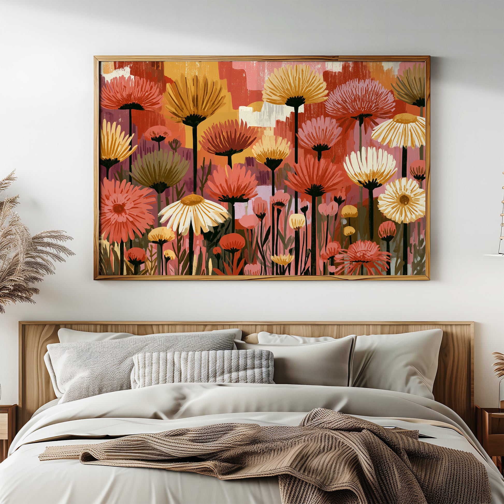 Daisy Meadow, Terracotta Dusk