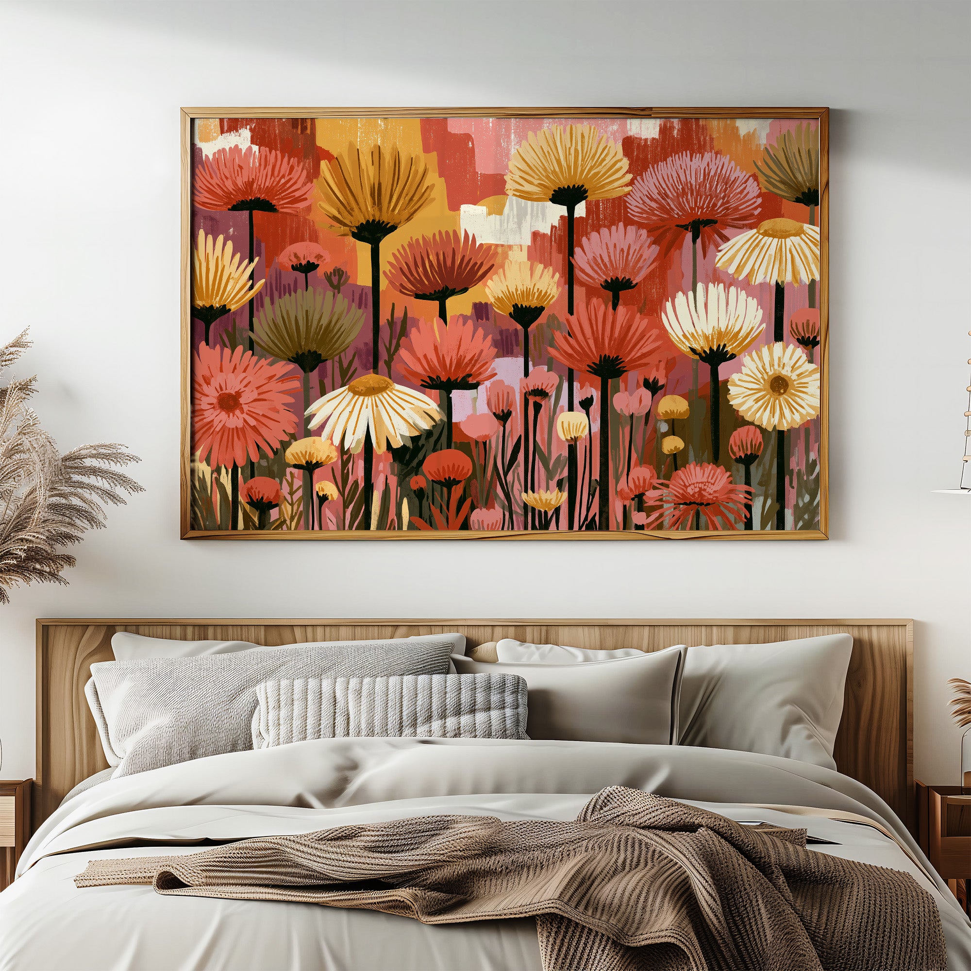 Daisy Meadow, Terracotta Dusk