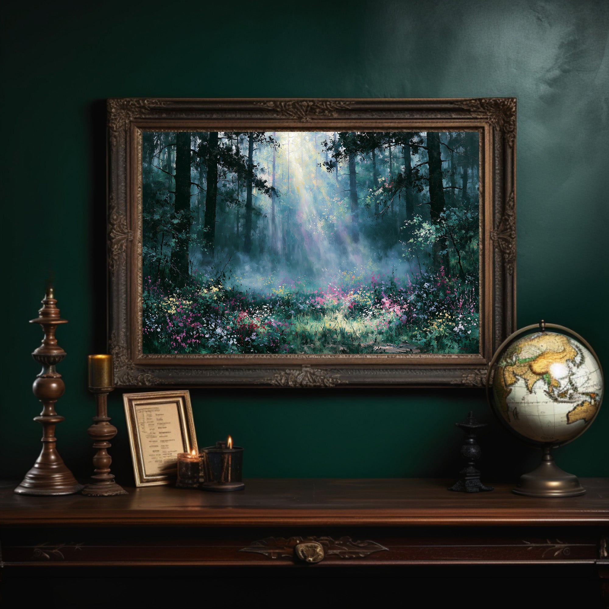 Hidden Clearing, Forest Light