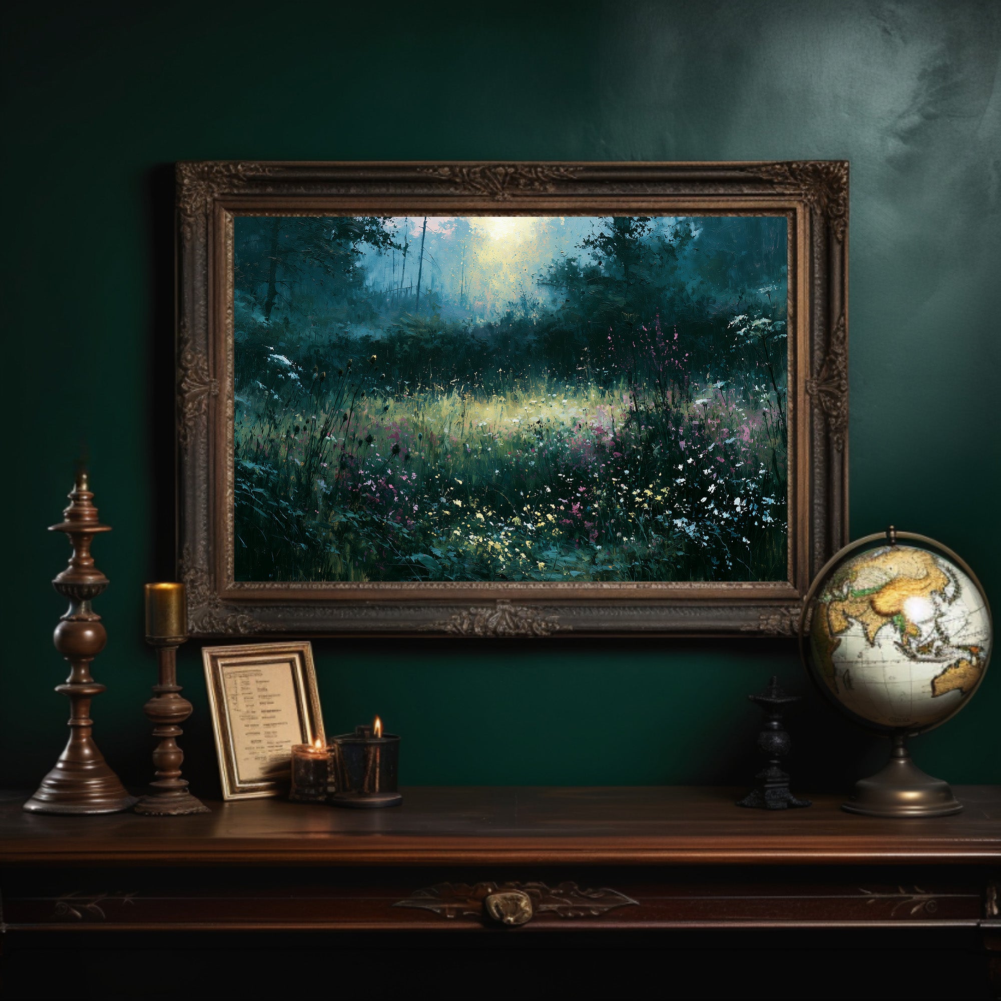 Twilight Meadow, First Light