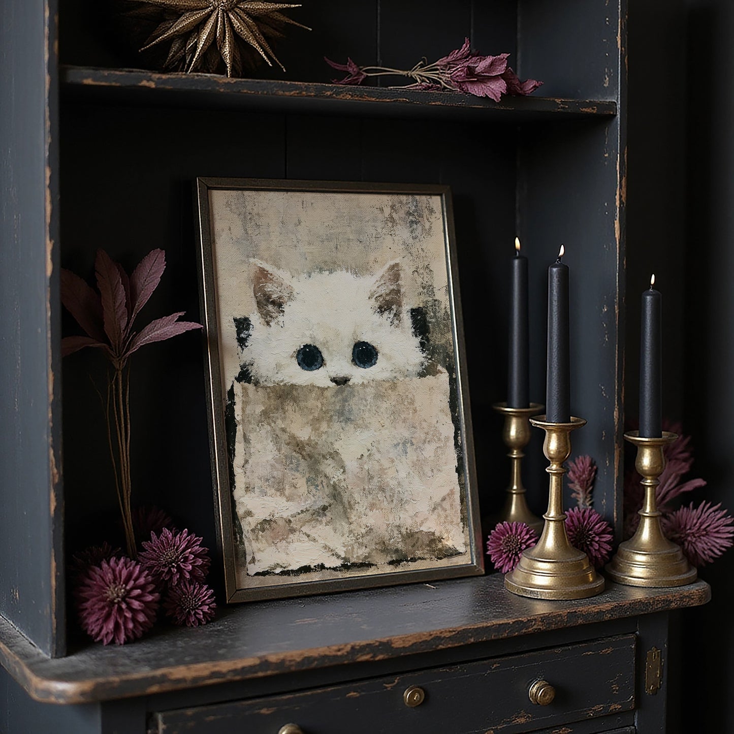 Peekaboo in Pale Fur