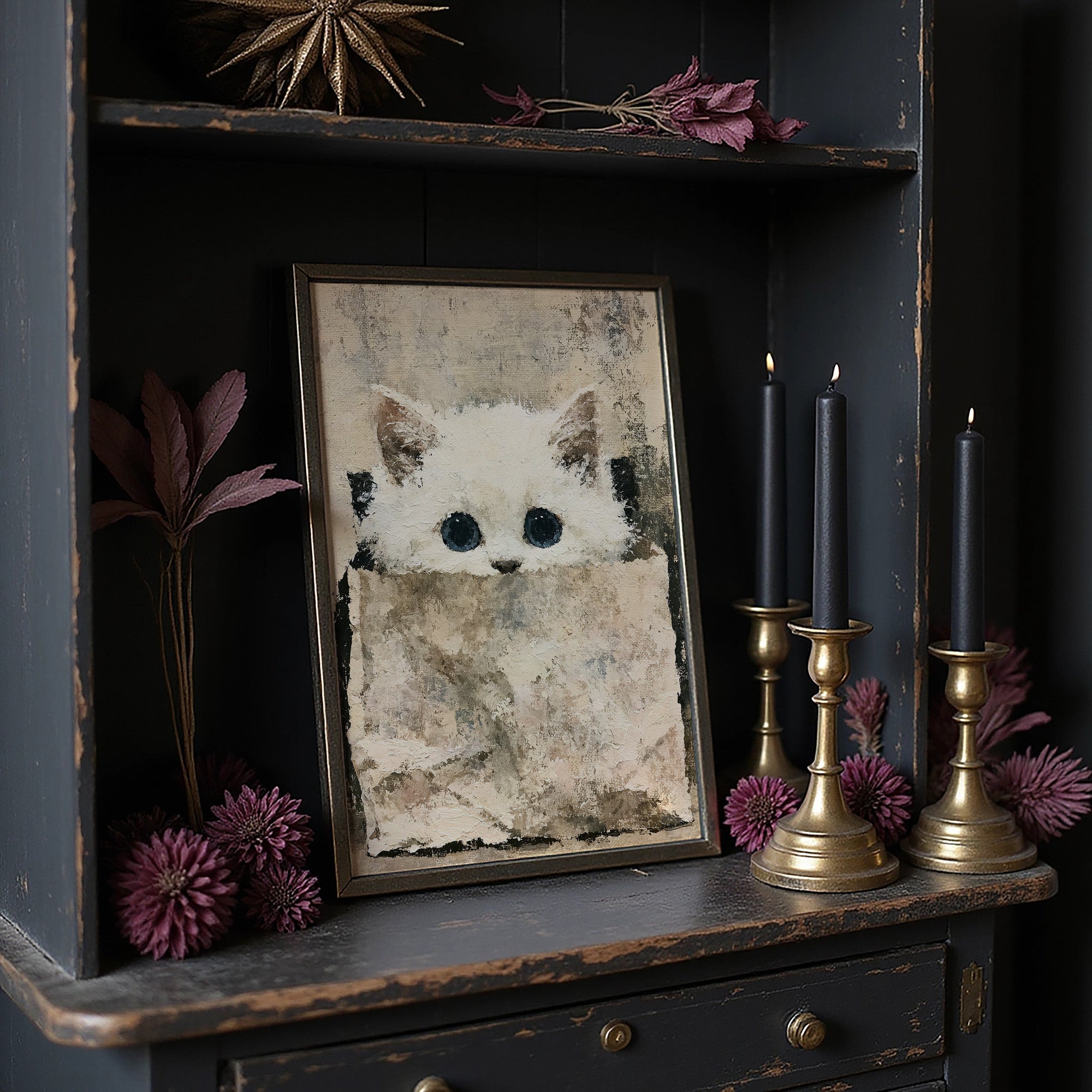 Peekaboo in Pale Fur