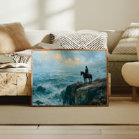 Cliffside Cowgirl at Sea's Edge