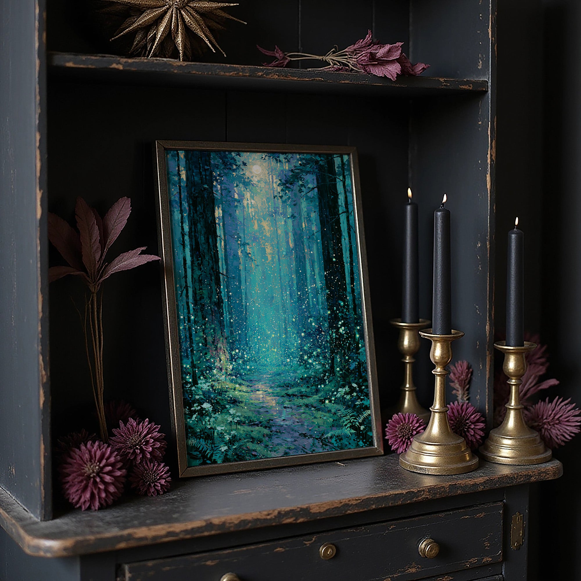Firefly Forest, Moonlit Path