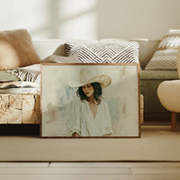 Ivory Hat, Quiet Gaze