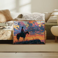Rider on the Rimrock, Sundown