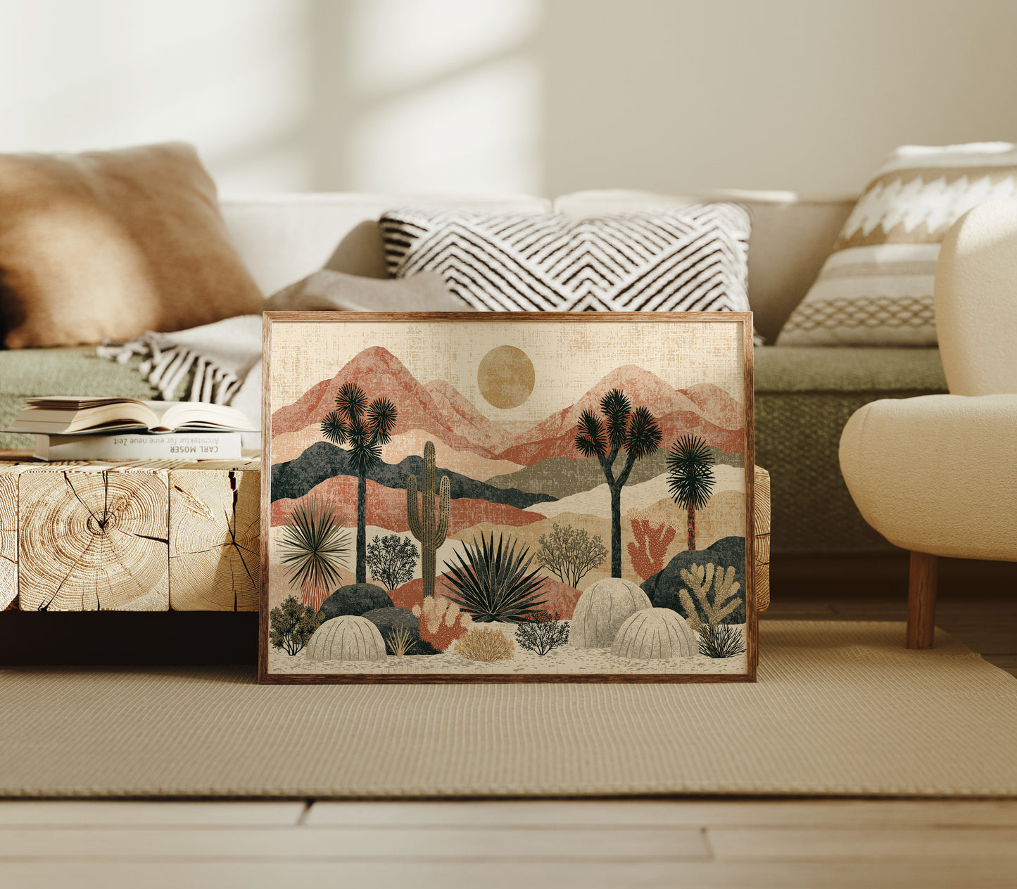 Botanical Ridgeline, Desert Sun