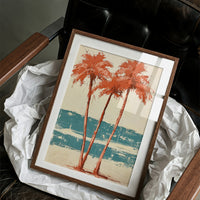 Coral Palms, All in on Red