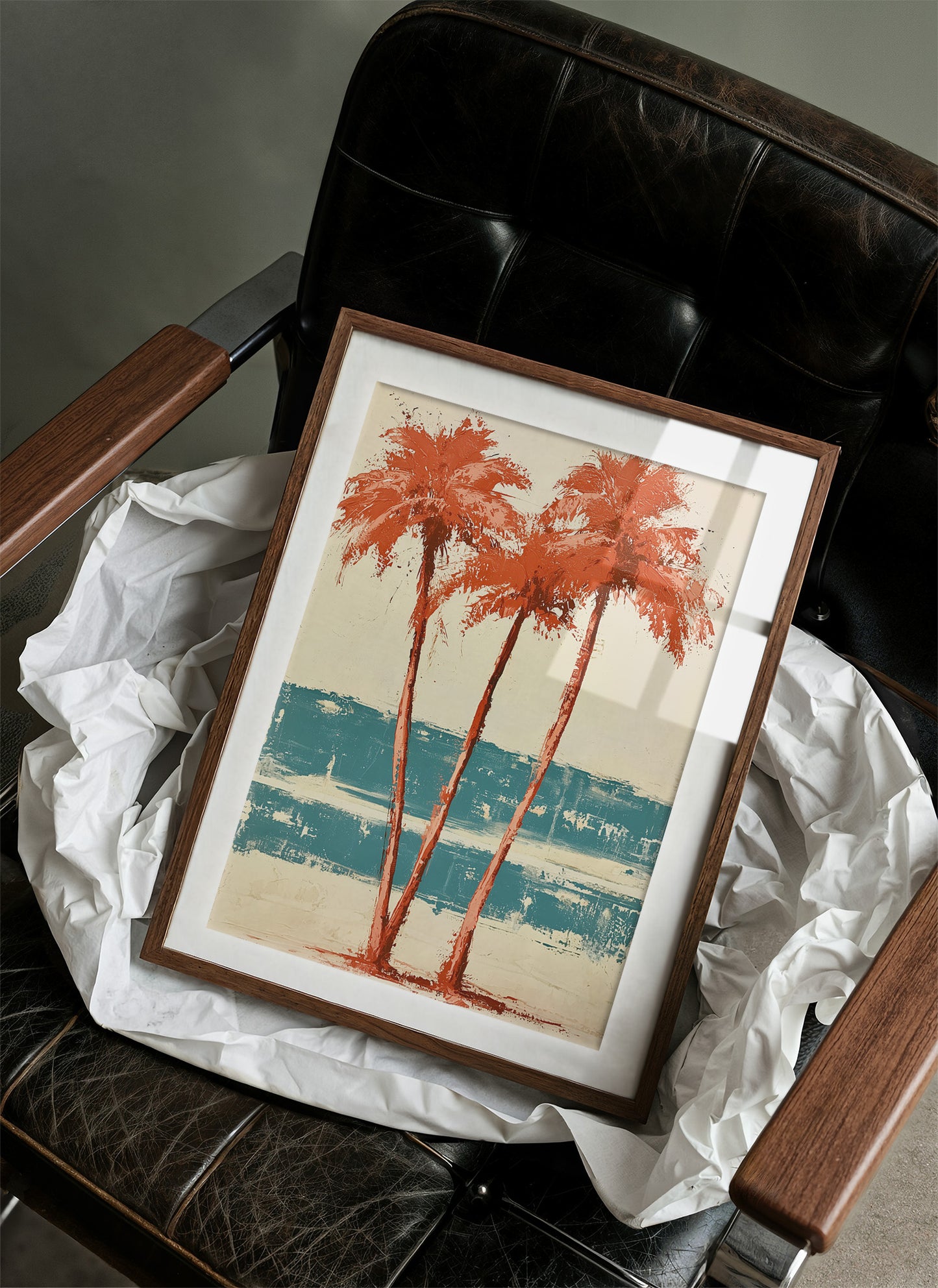 Coral Palms, All in on Red