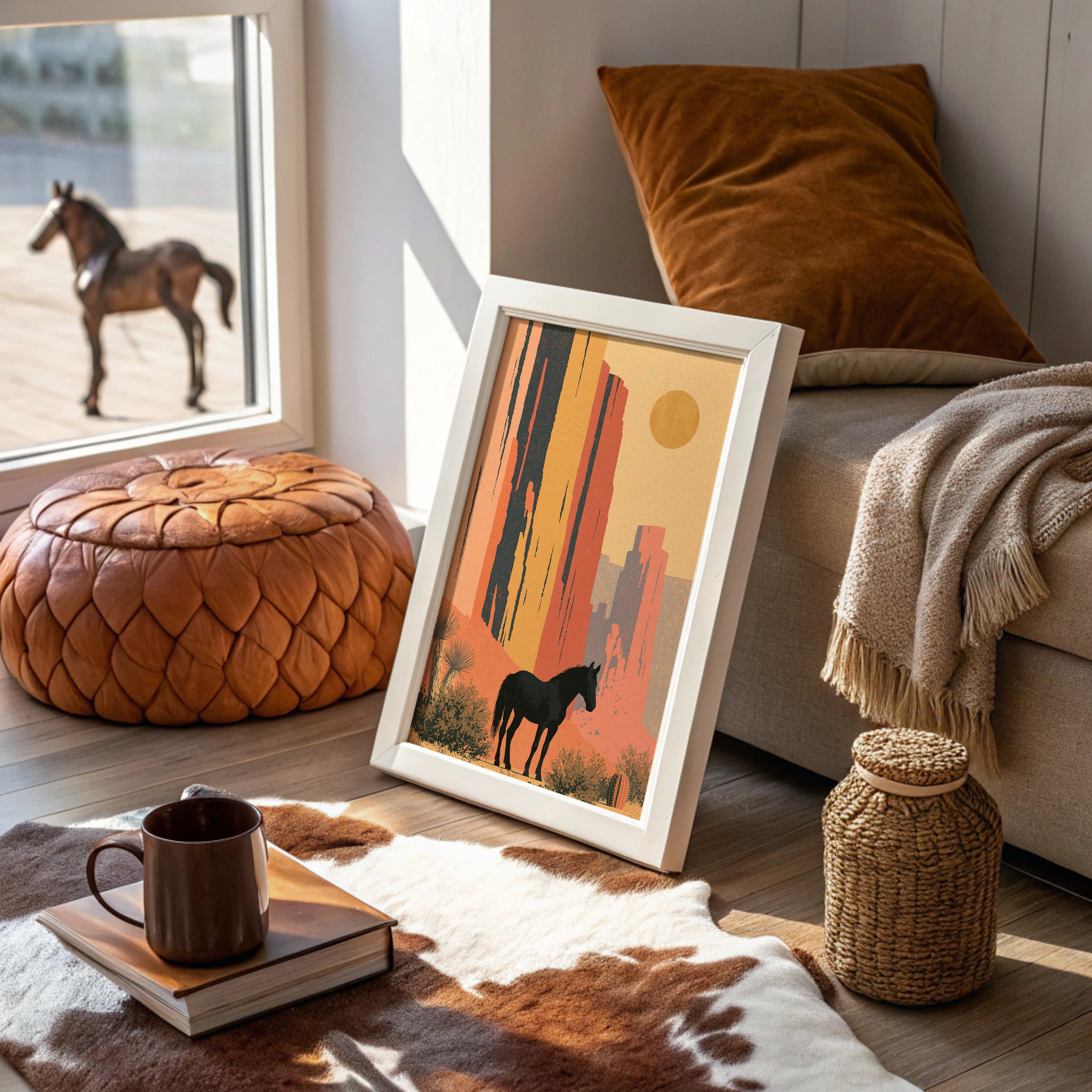 Lone Horse, Striped Mesa Standoff