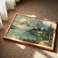 Chapel Village by the Alpine Lake