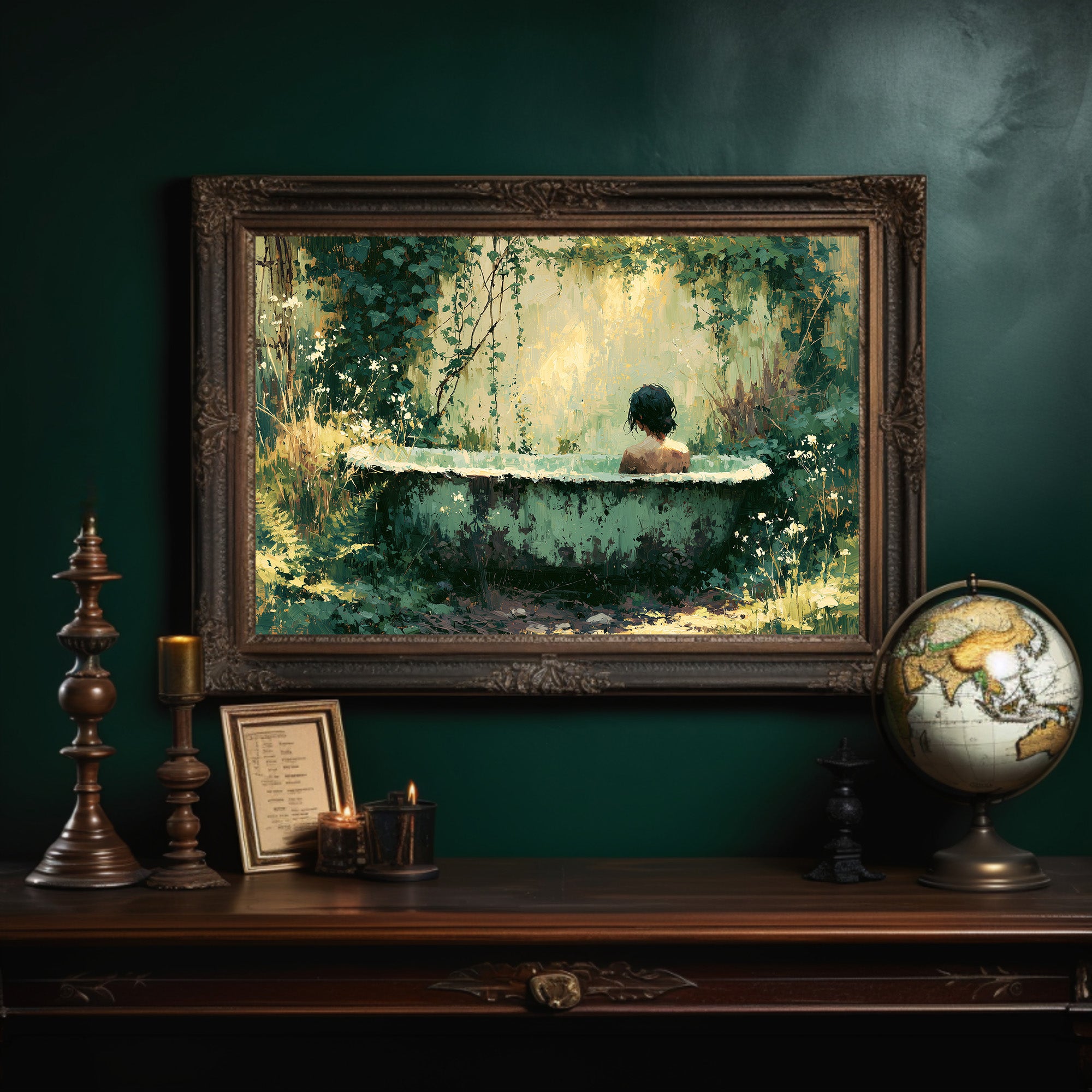 Golden Light, Woodland Bath