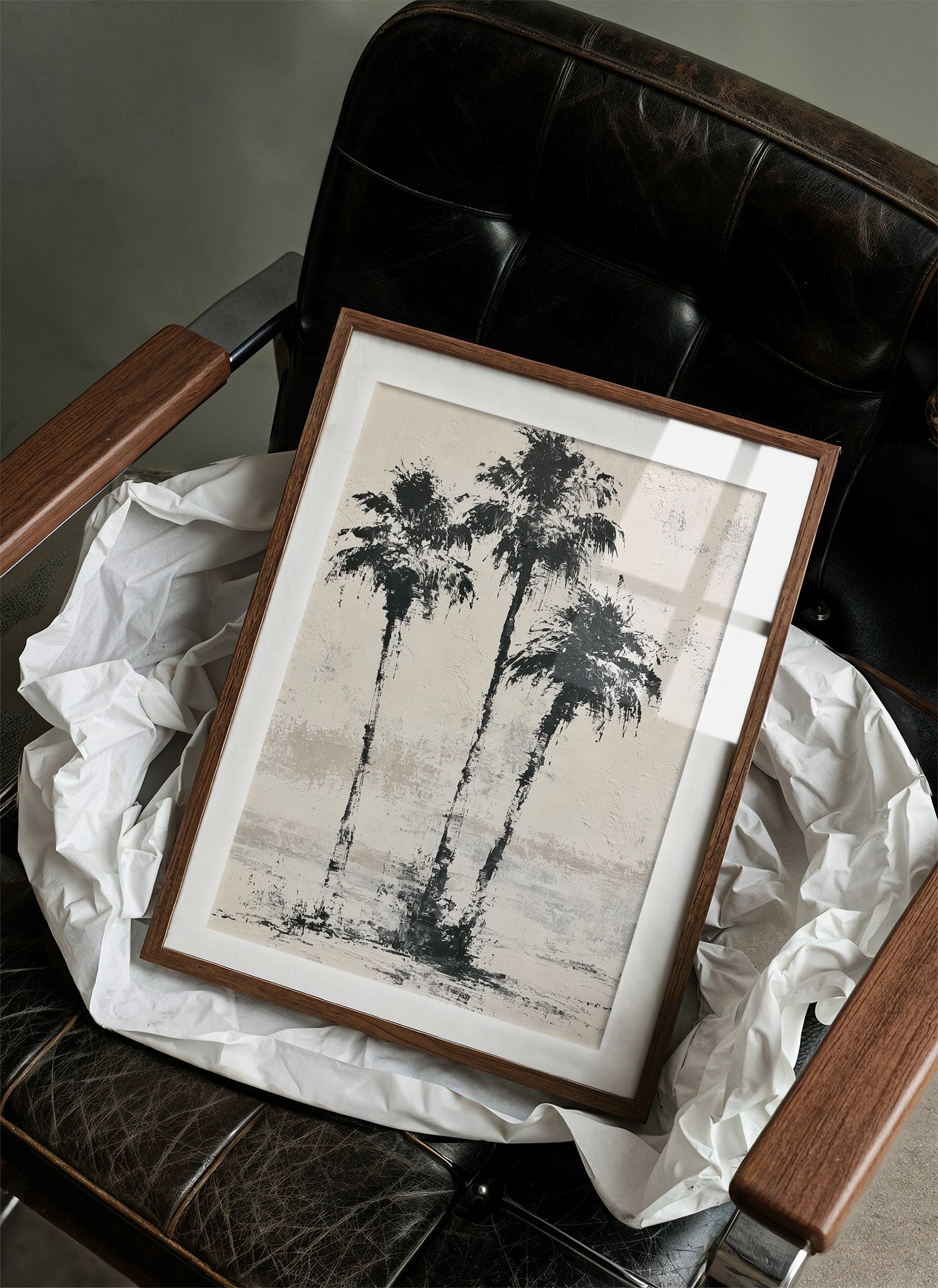 Palms Reaching for Center