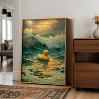 Duck Aglow at Sea