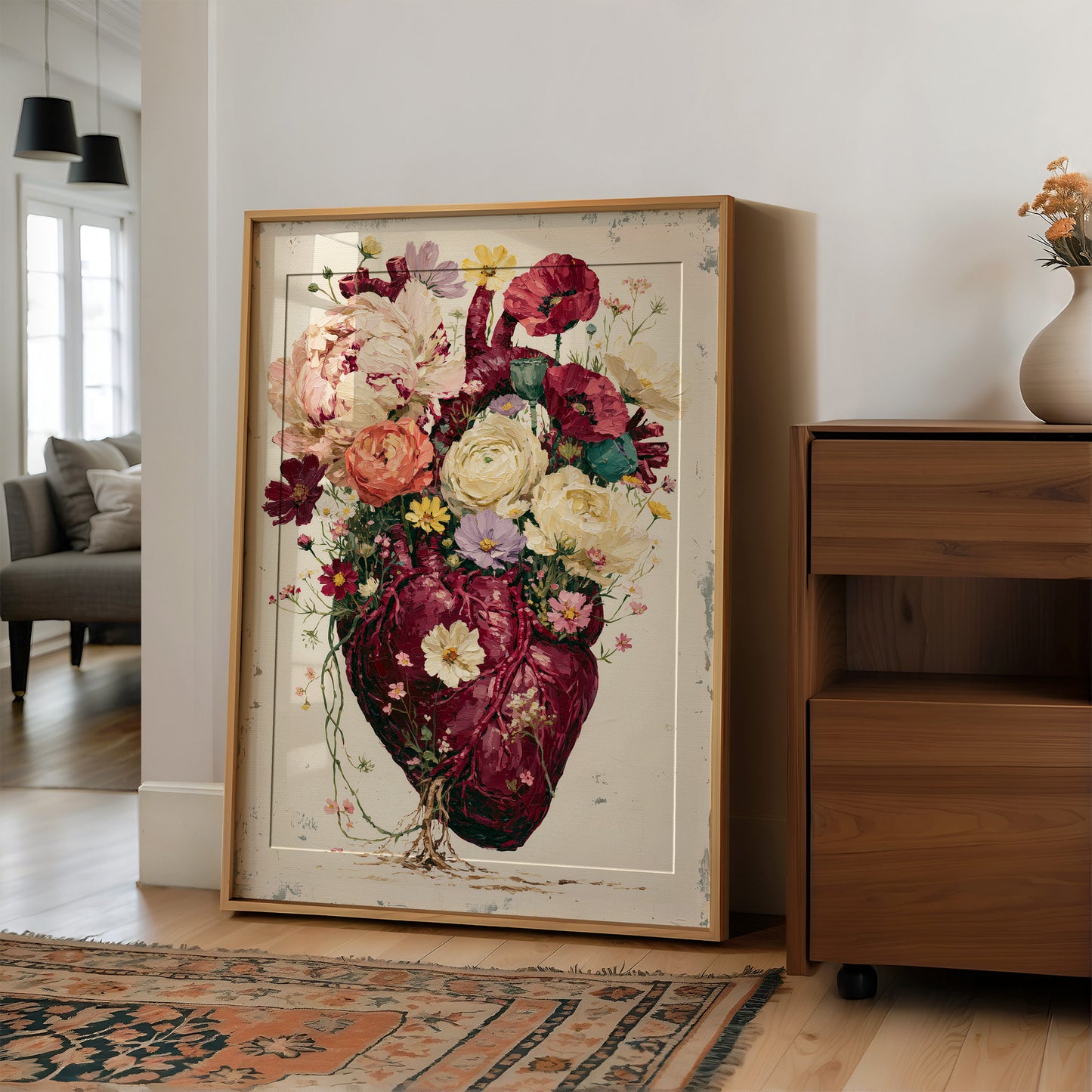 Heart in Full Blossom
