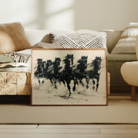 Charcoal Herd on the Run