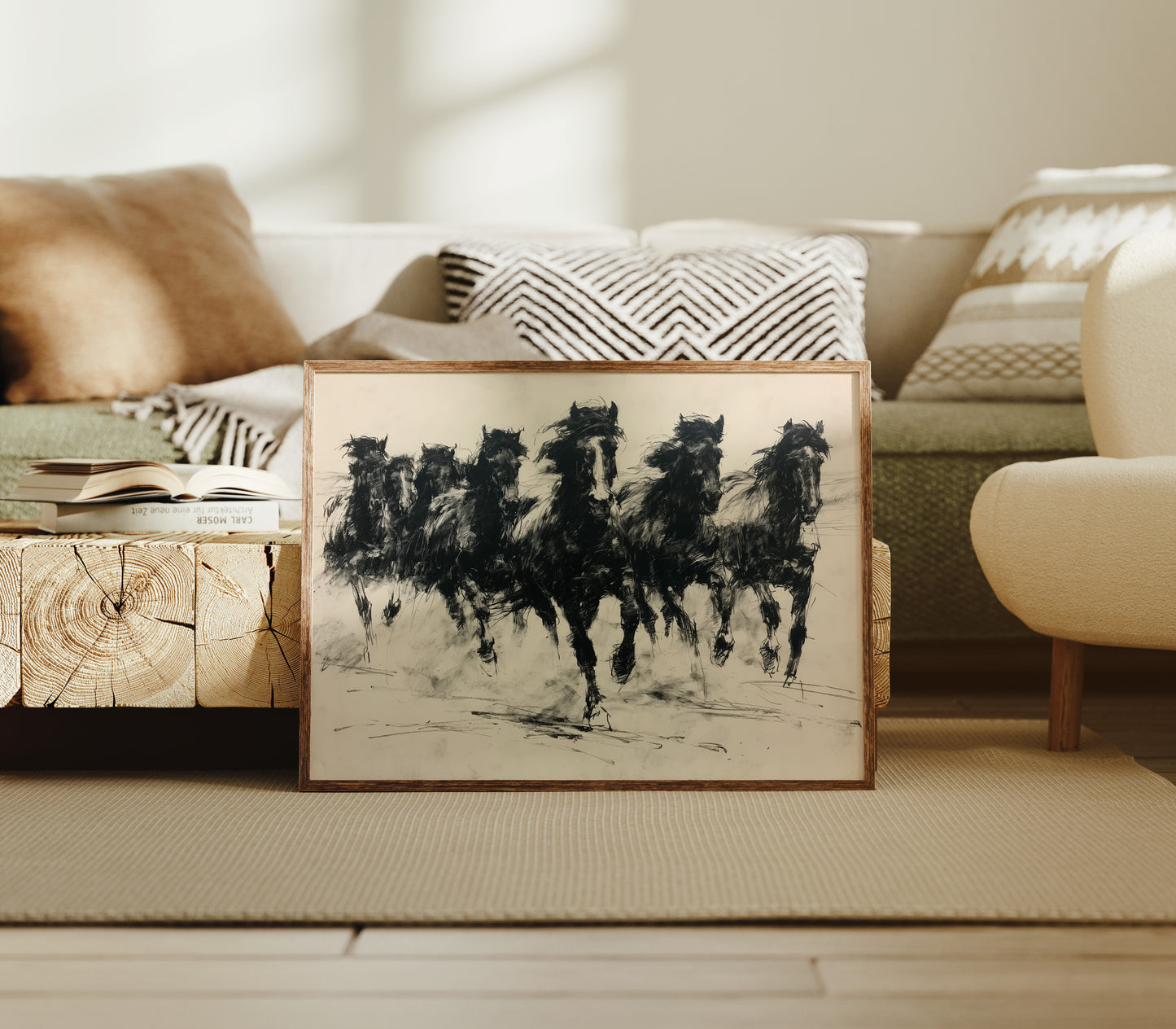 Charcoal Herd on the Run