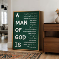 A Man of God Is (Forest Green)