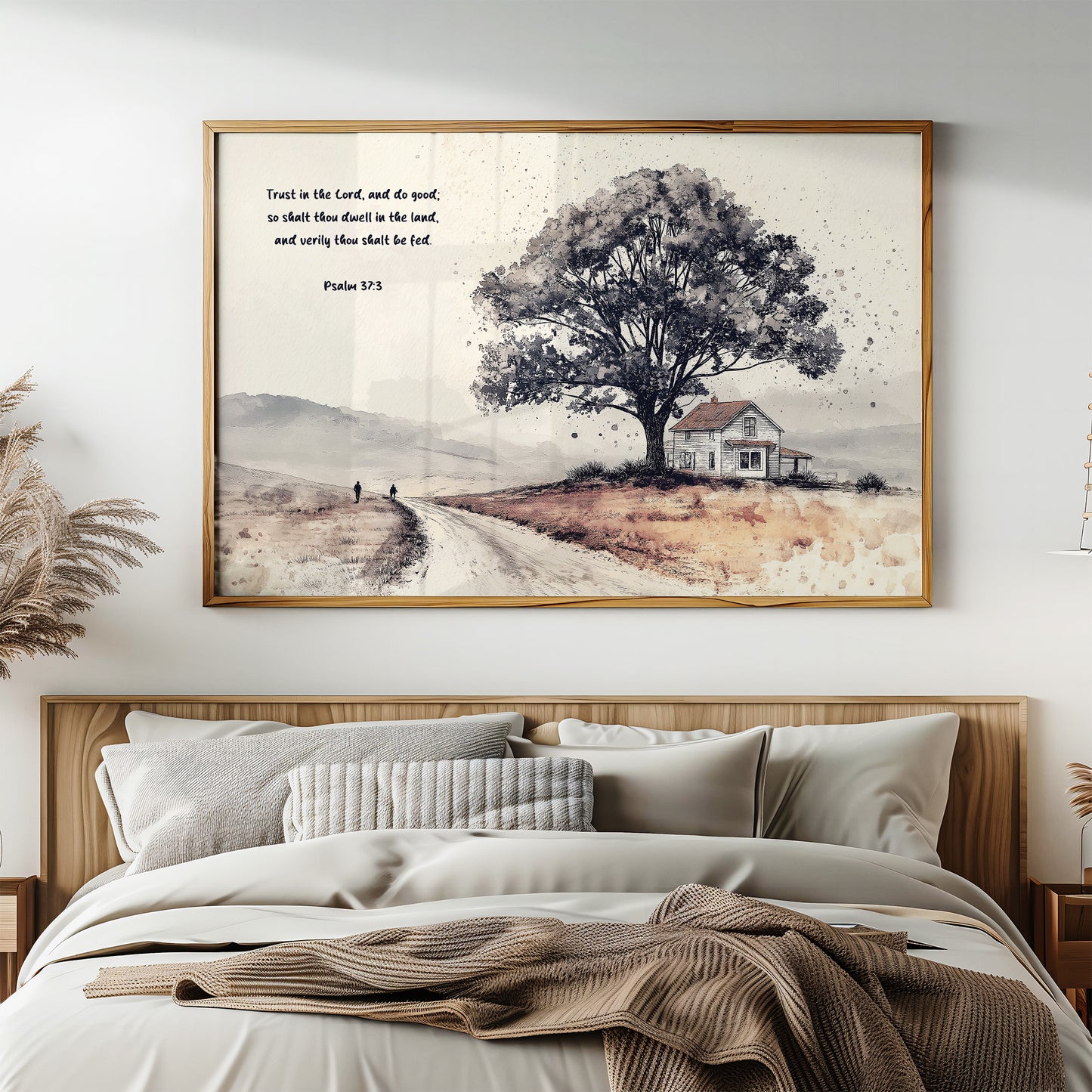 Psalm 37:3 Homestead Scripture Art