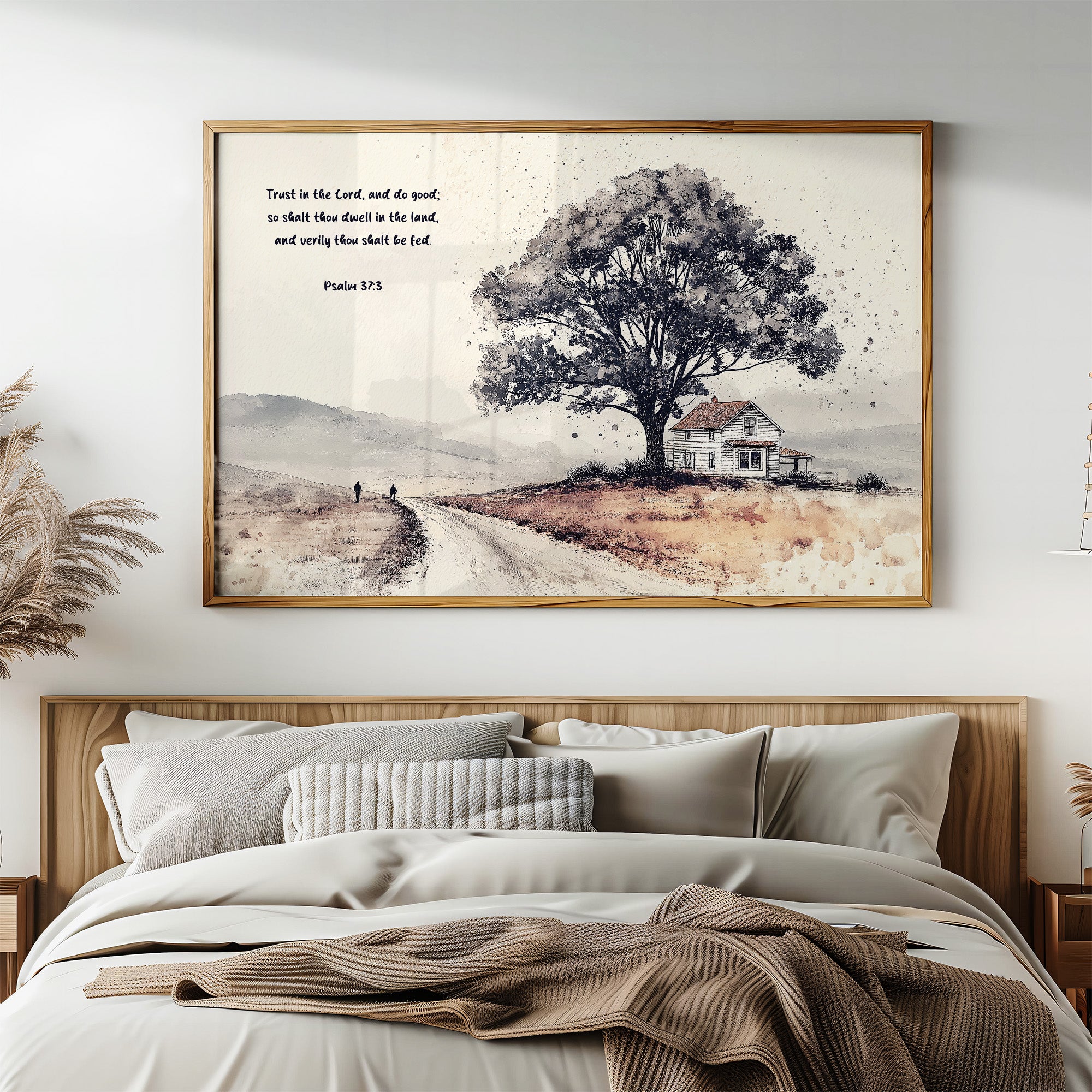 Psalm 37:3 Homestead Scripture Art