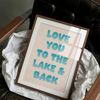 Love You to the Lake
