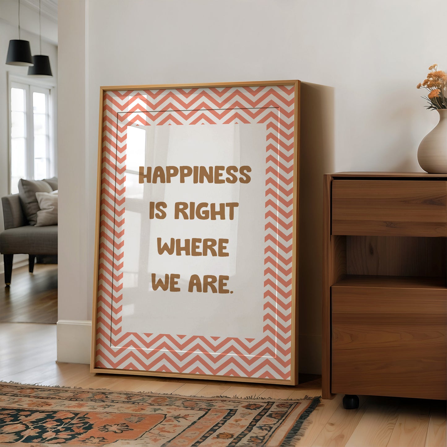 Happiness in Chevron