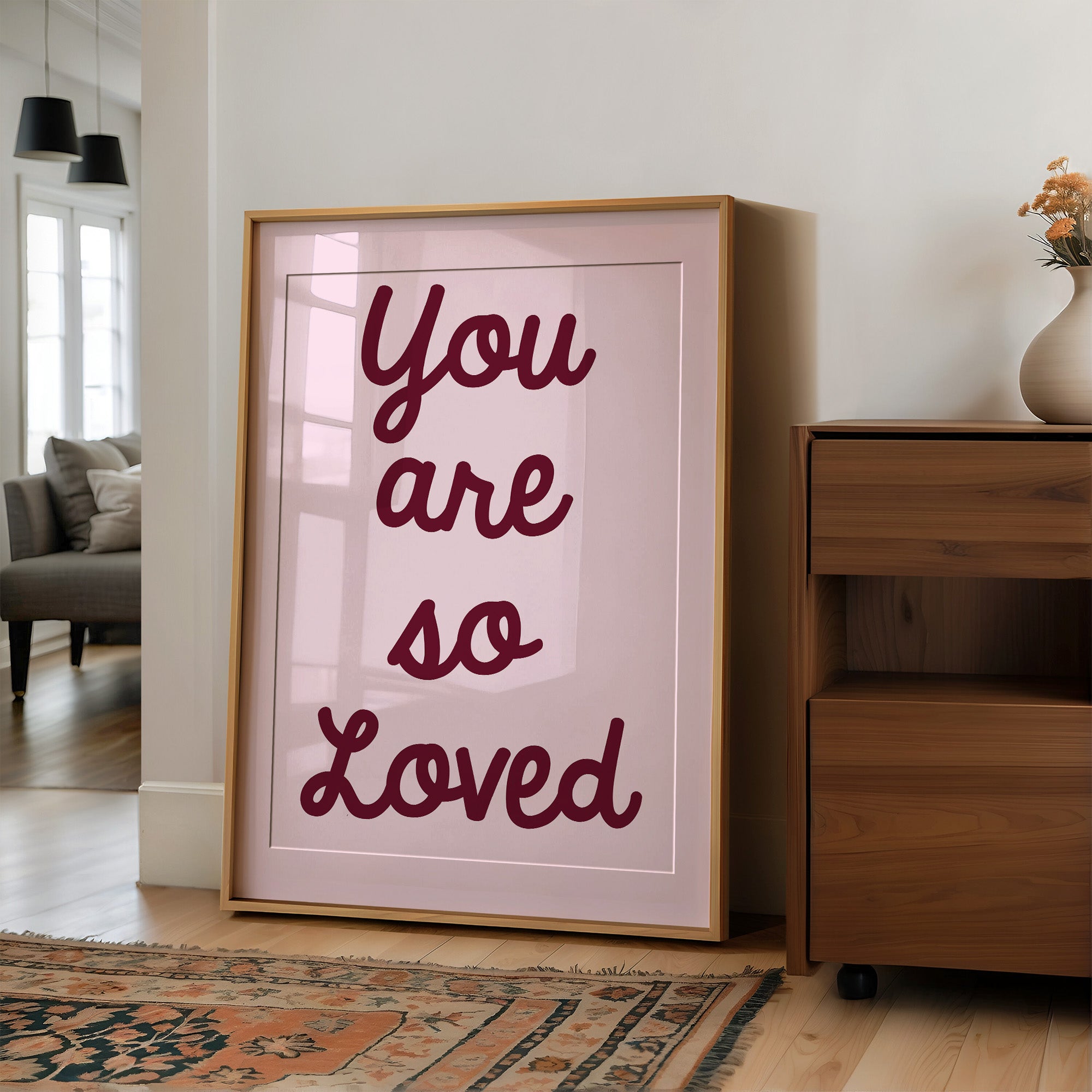 Loved in Cursive