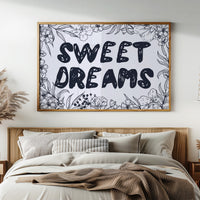 Sweet Dreams Groovy Line Art