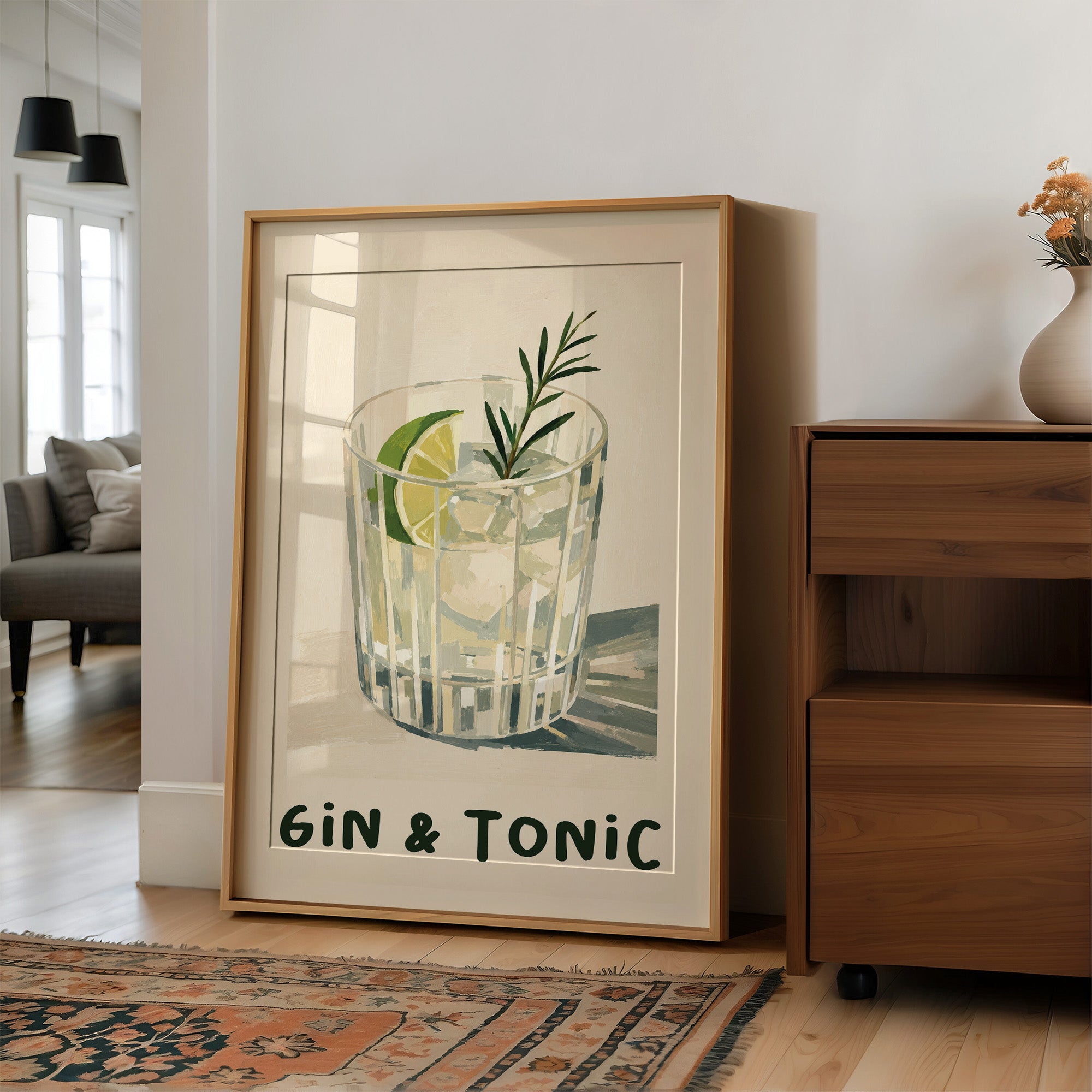 Gin & Tonic, Painted
