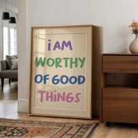 Worthy of Good Things (Multicolor)