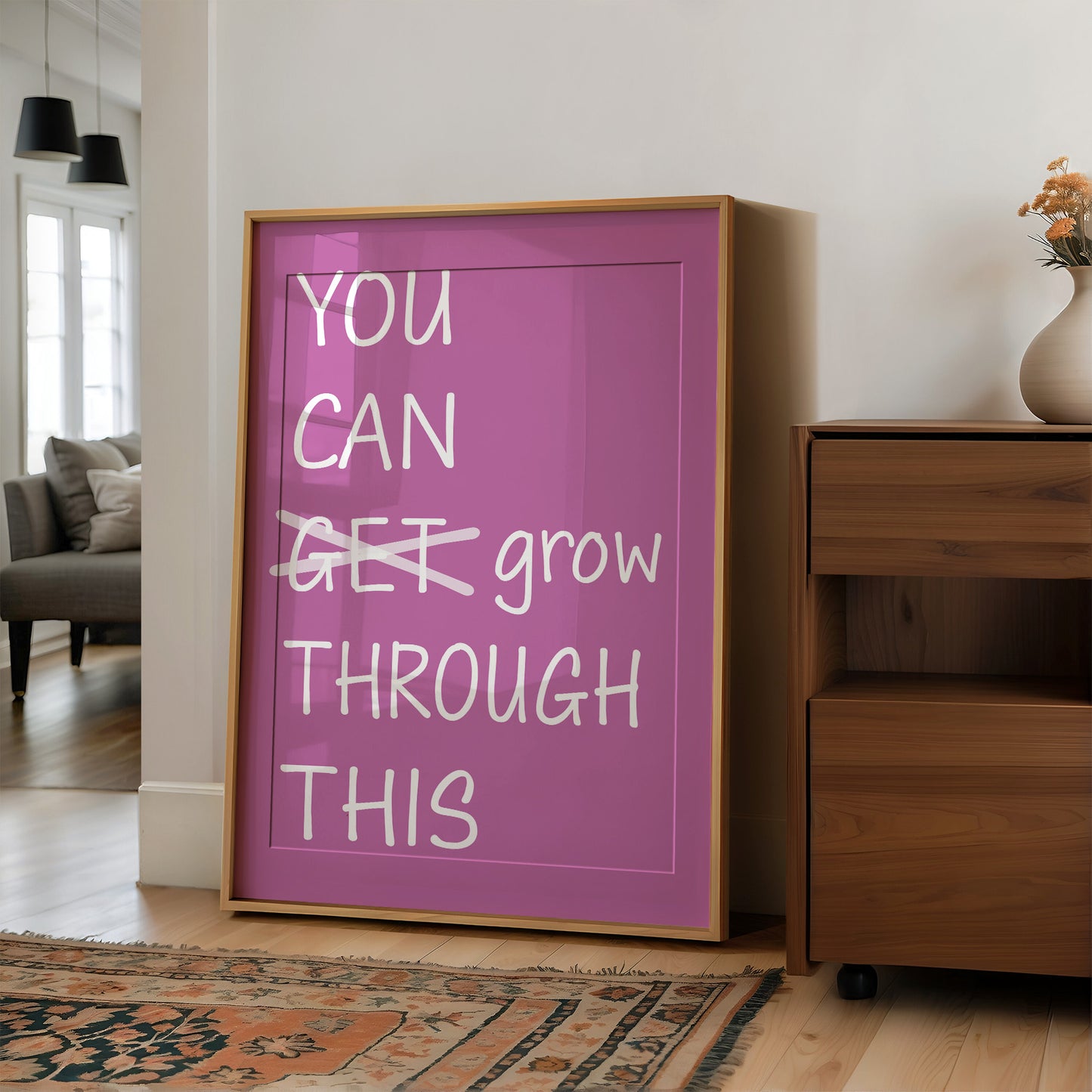 Grow, Not Just Get, Through (Orchid)