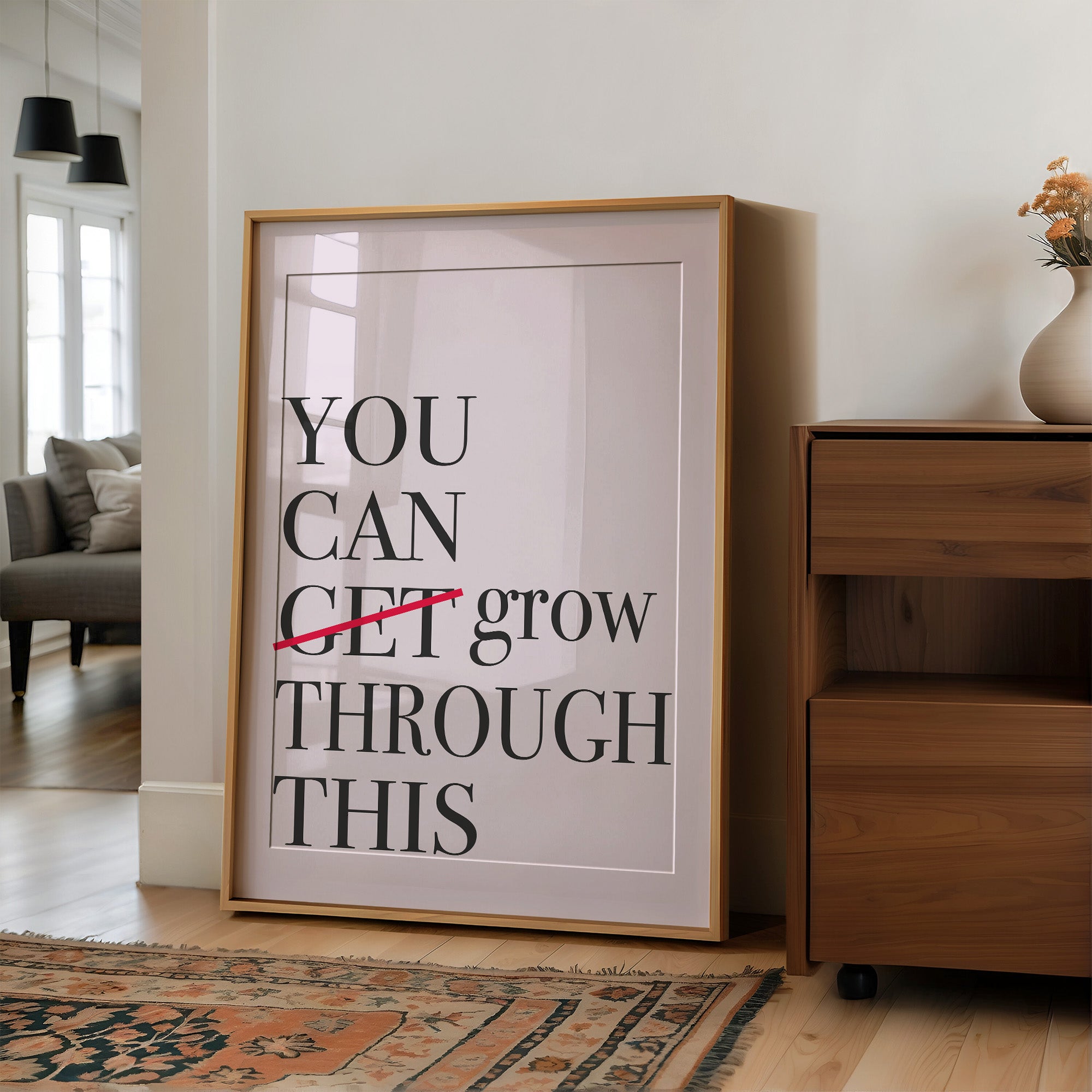 Grow, Not Just Get, Through (Serif)