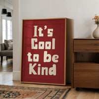 Cool to Be Kind (Brick Red)
