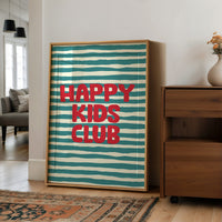 Happy Kids Club Sign