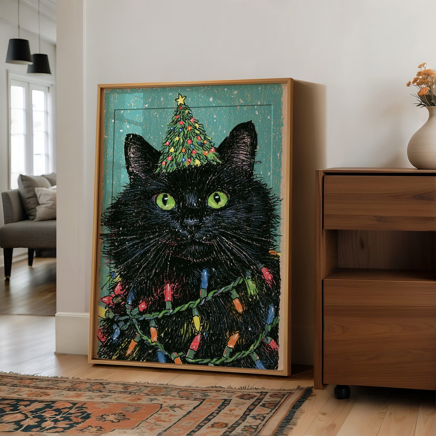 Tangled in Tinsel Lights