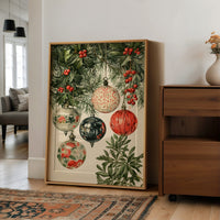 Painted Ornaments in the Boughs
