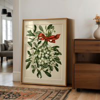 Mistletoe, Tied in Red