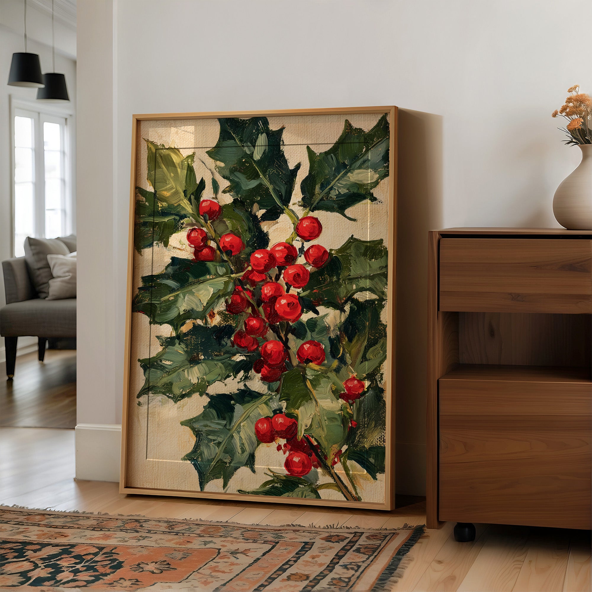 Holly, Thick with Berries