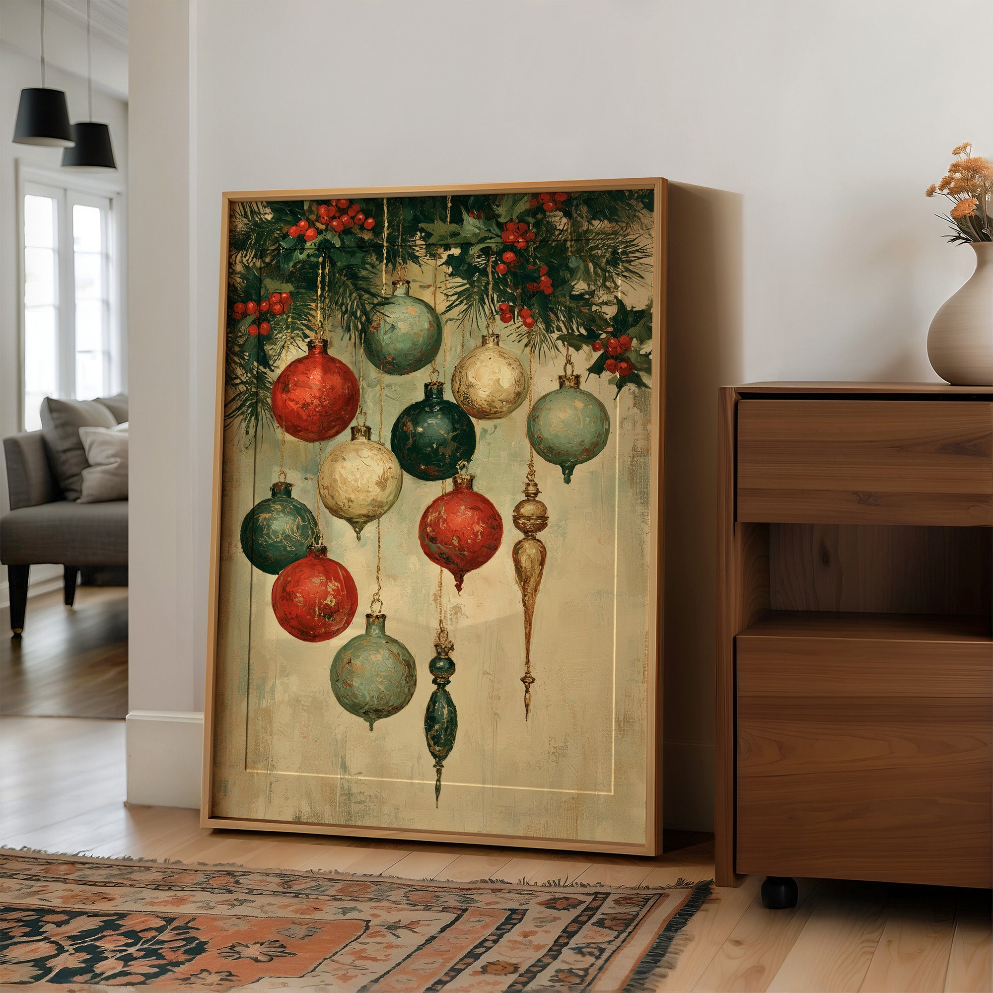Heirloom Baubles, Hung with Holly