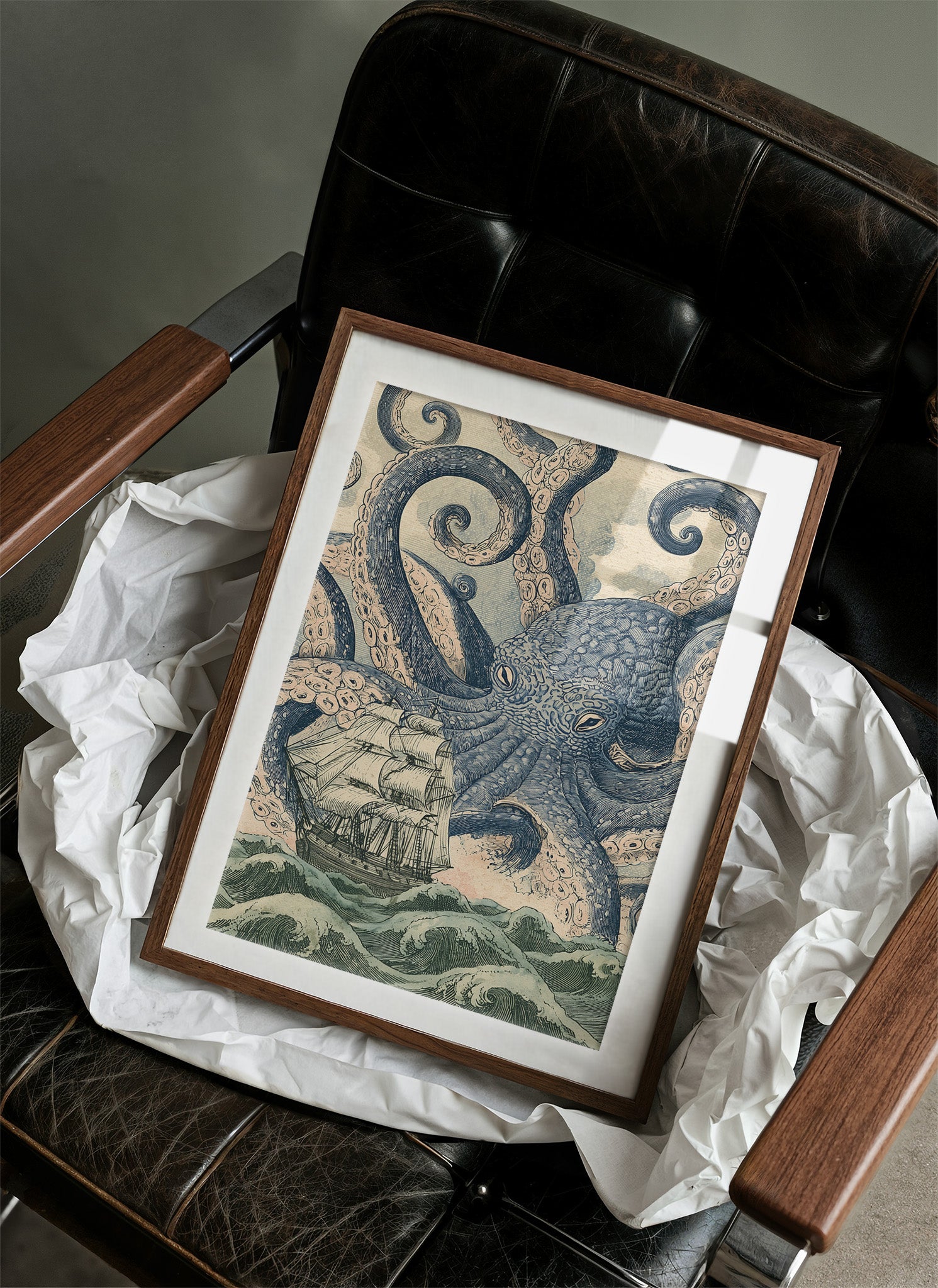Kraken Versus Tall Ship