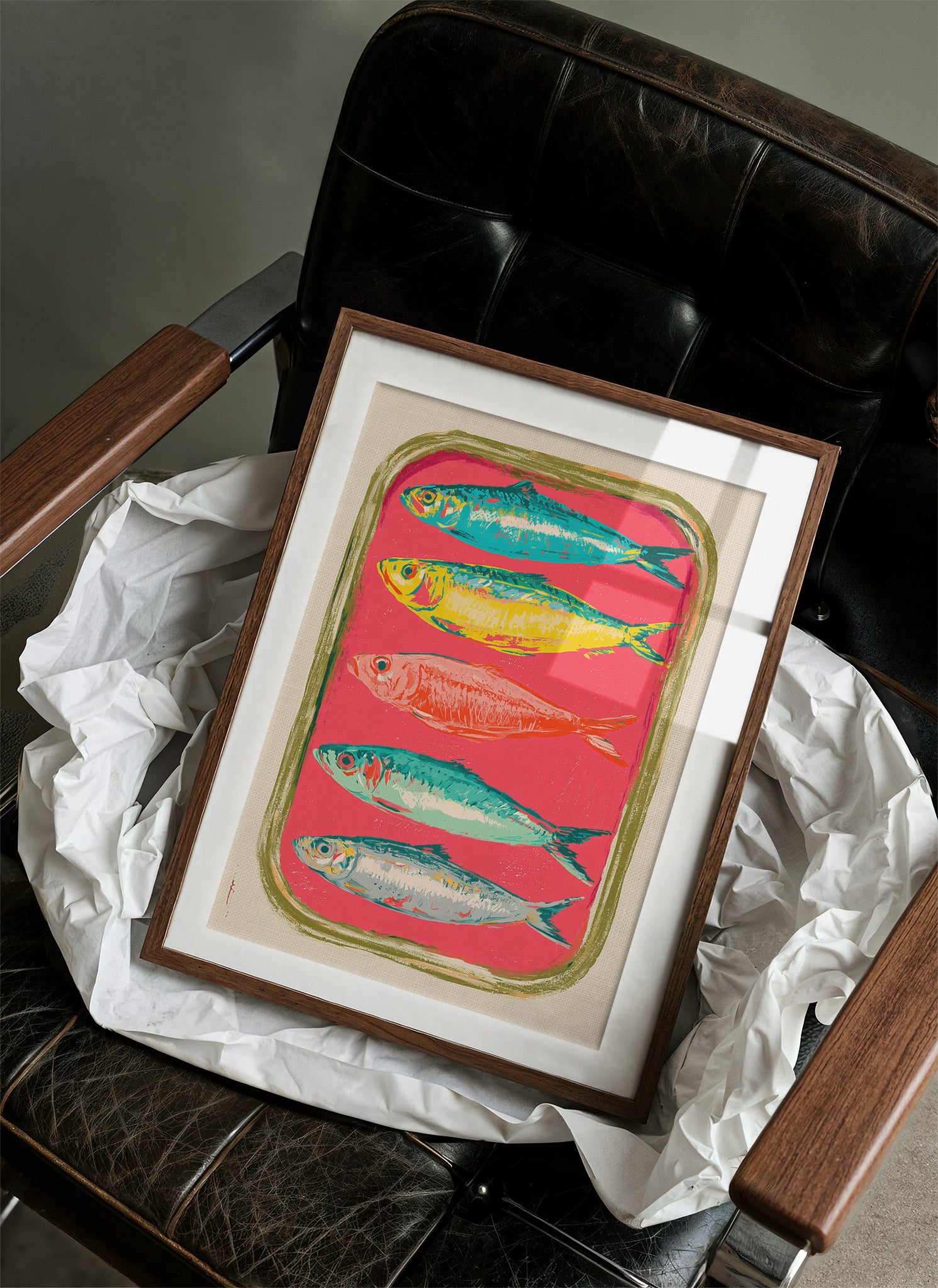 Pop Art Sardine Tin