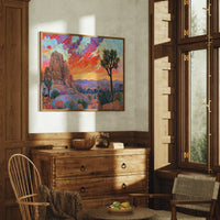 Fever Sky Over Joshua Tree