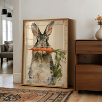Rabbit With Carrot Impasto