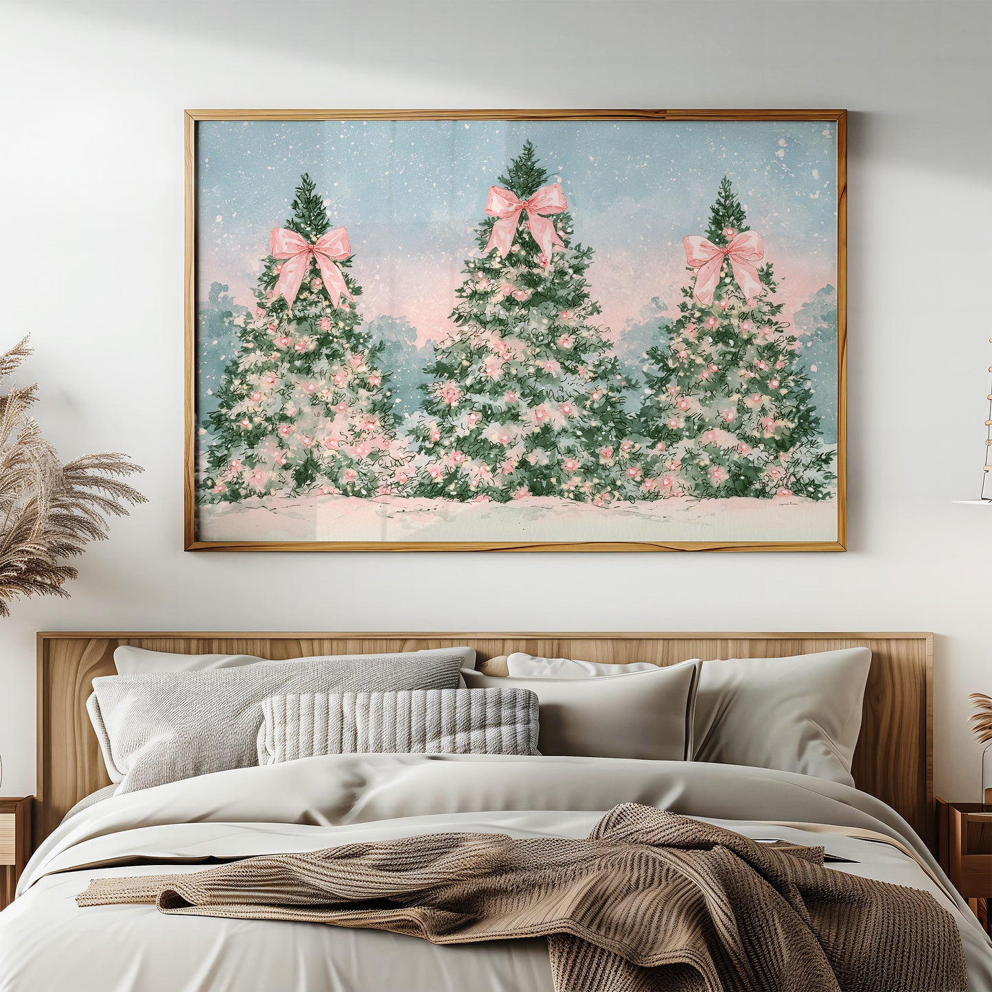Pink Bow Christmas