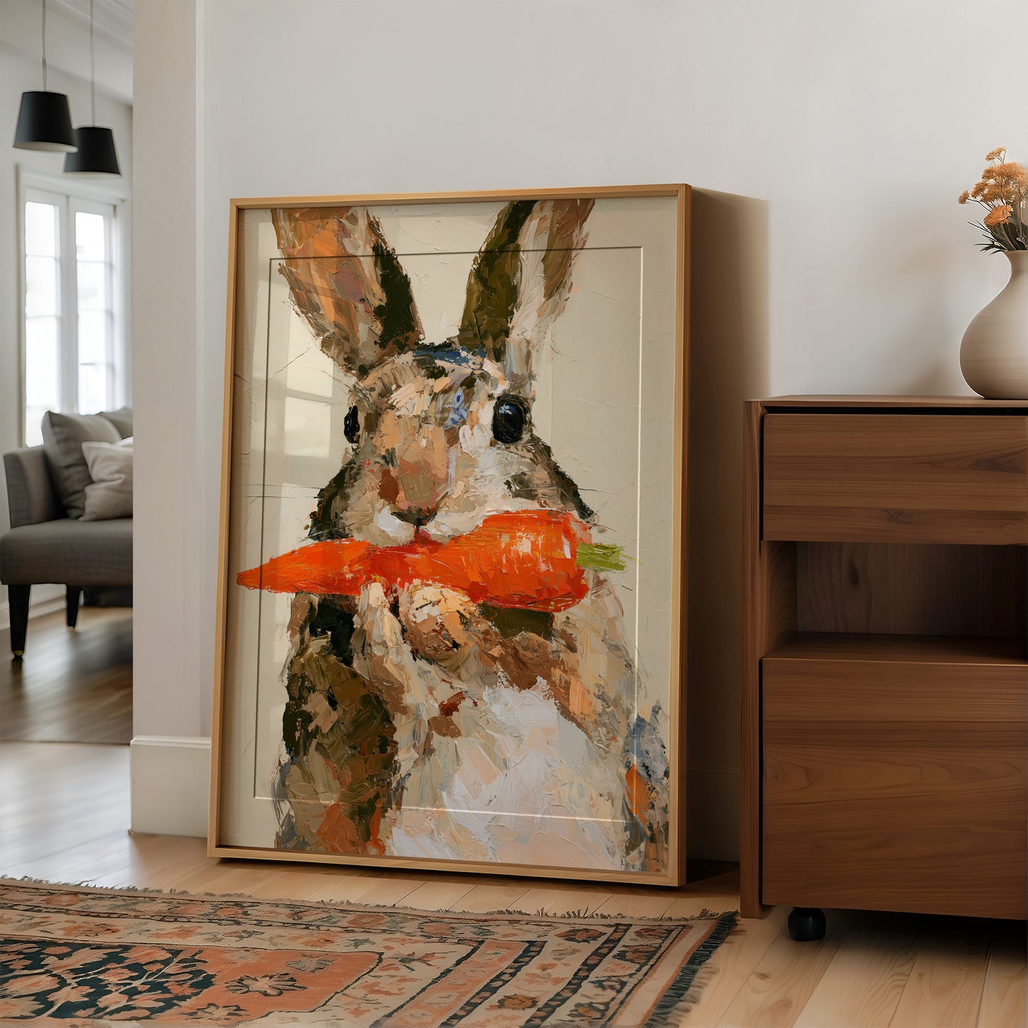Fractured Palette Rabbit Carrot