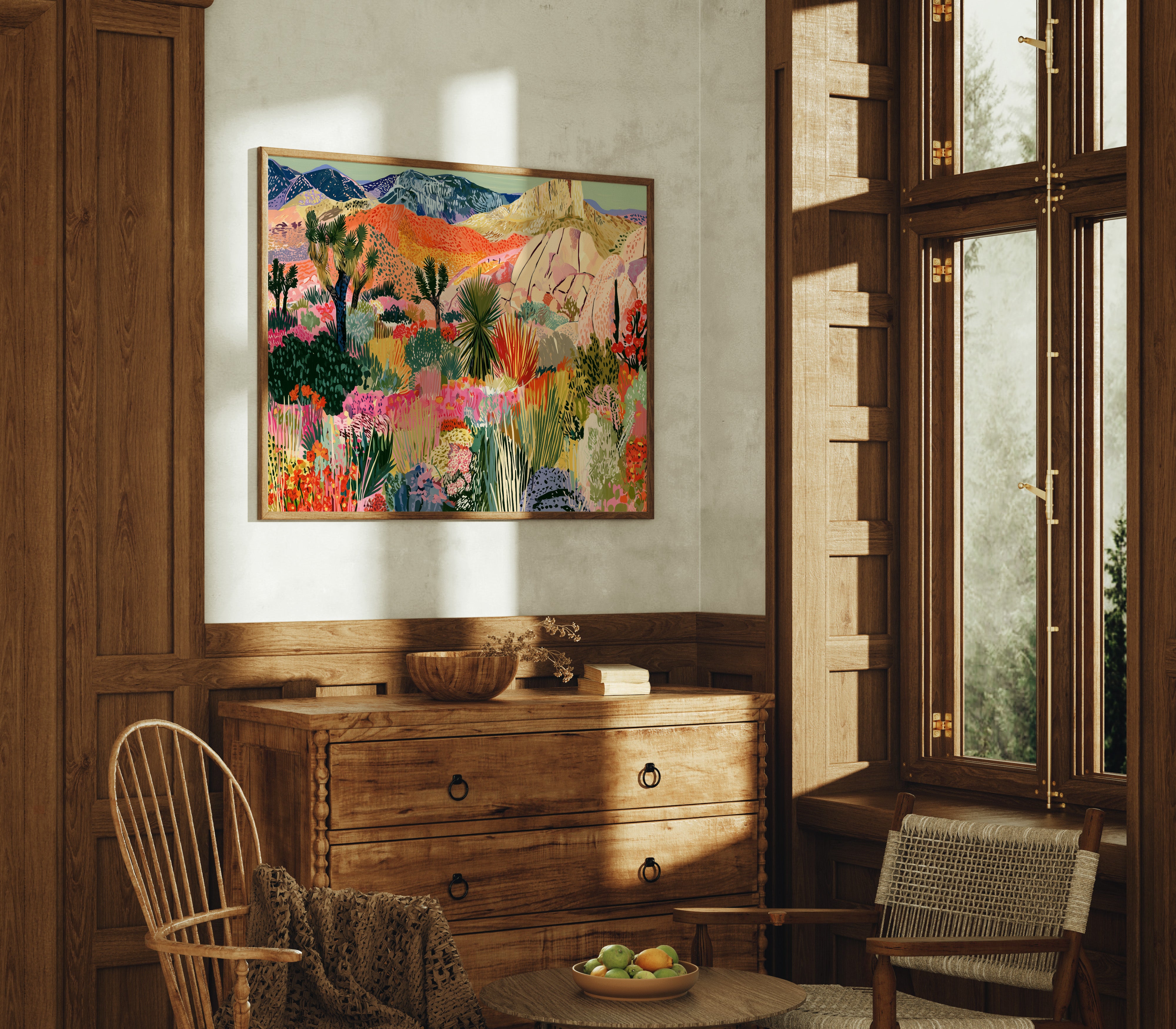 Wild Desert Tapestry