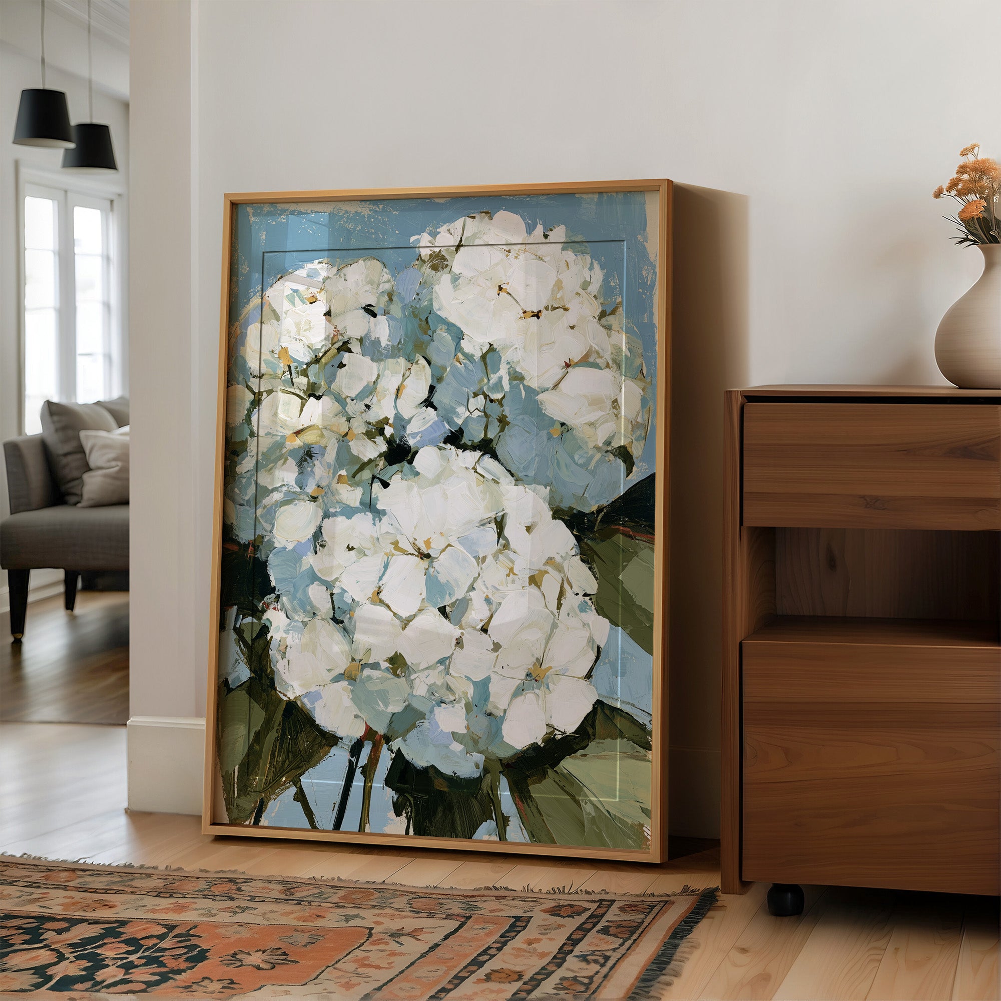 Hydrangeas Stole The Sky